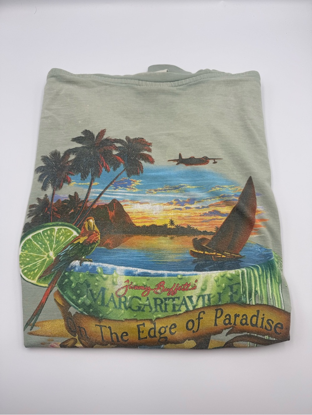 Jimmy buffet margaritaville Cayman Islands shirt. The edge of paradise. Size XL